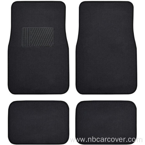 4-Piece Carpet Vehicle Floor Mats Premium Quality Classic